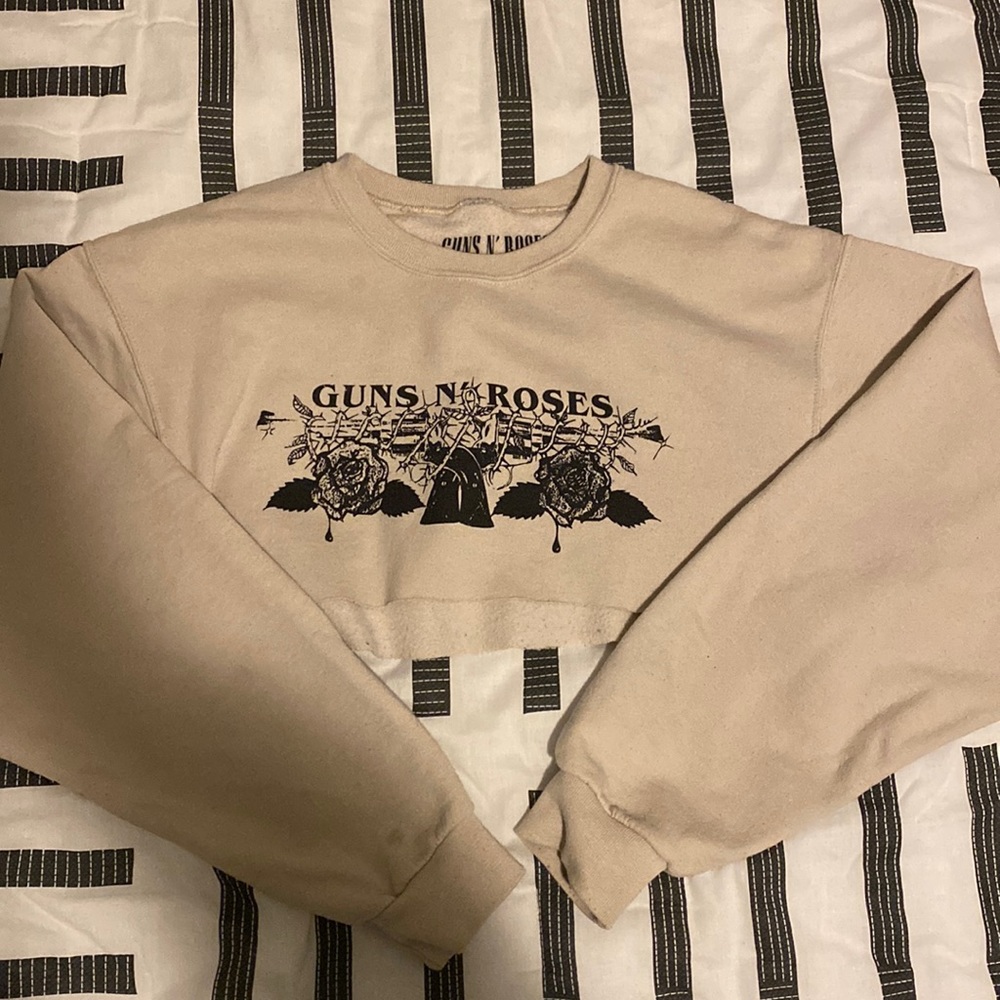 Crop crewneck